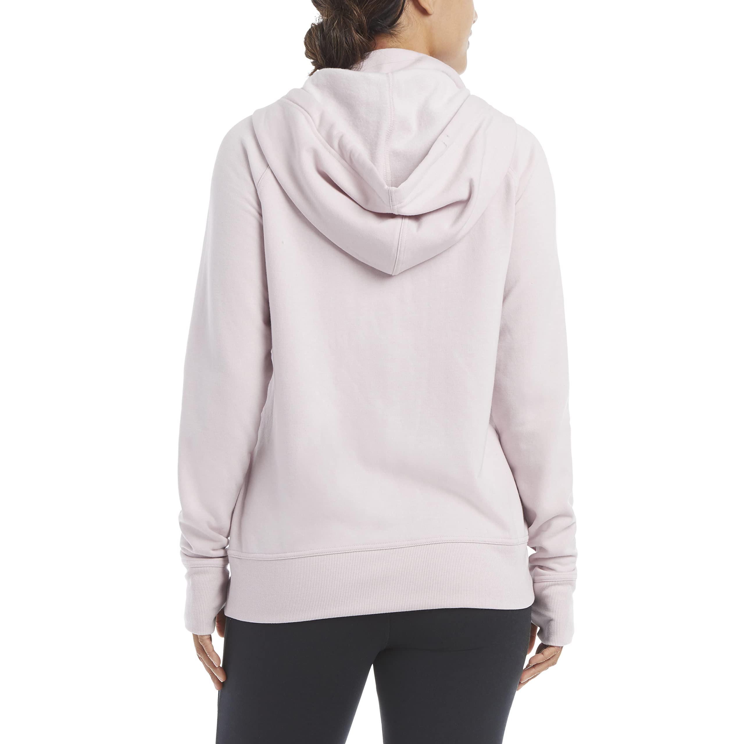 Jockey Women's Cozy Fleece Hooded Active Jacket - Lightweight Warm Pullover for Running, Hiking & Outdoor Activities