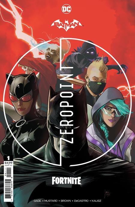 Batman Fortnite Zero Point Comics - Issues #1 to #6 | DC Comics & Epic Games Crossover | Collectible Graphic Novels for Gaming Fans & Comic Collectors | Perfect for Display, Reading, and Gaming Inspiration
