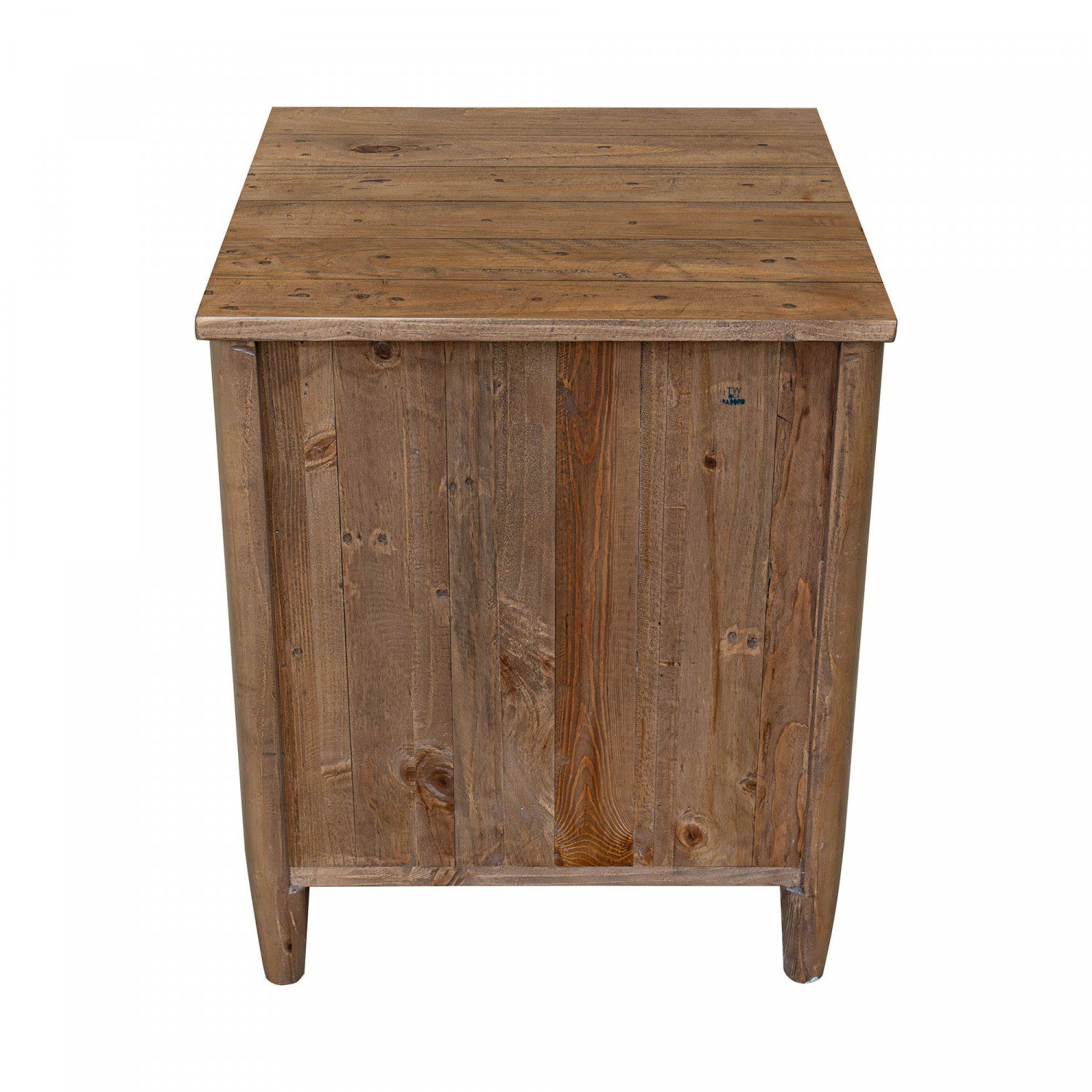 Branswell 2 Drawer Nightstand - Solid Wood Bedside Table with Storage, Brown Finish | Perfect for Bedroom, Guest Room, or Small Space Organization