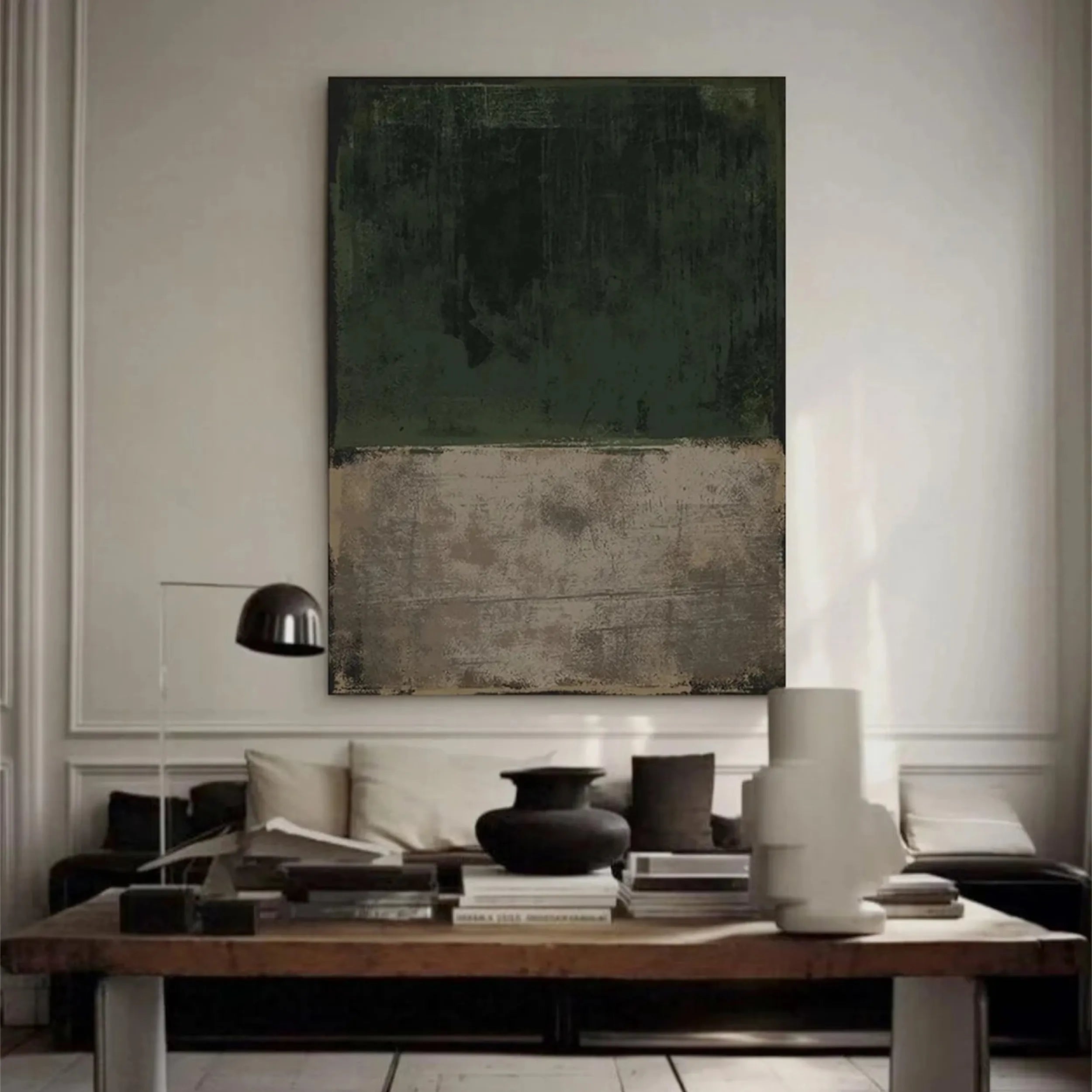 Abstract Painting #AB 106 - Modern Wall Art for Living Room, Bedroom & Office Decor | Large Canvas Artwork for Home & Office