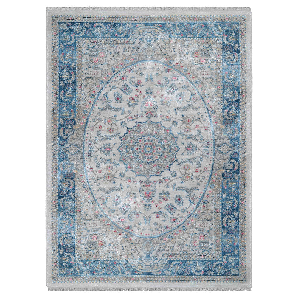 Silkaria Machine Woven Rug - Soft & Durable Area Rug for Living Room, Bedroom, Dining Room - Home Decor & Floor Covering