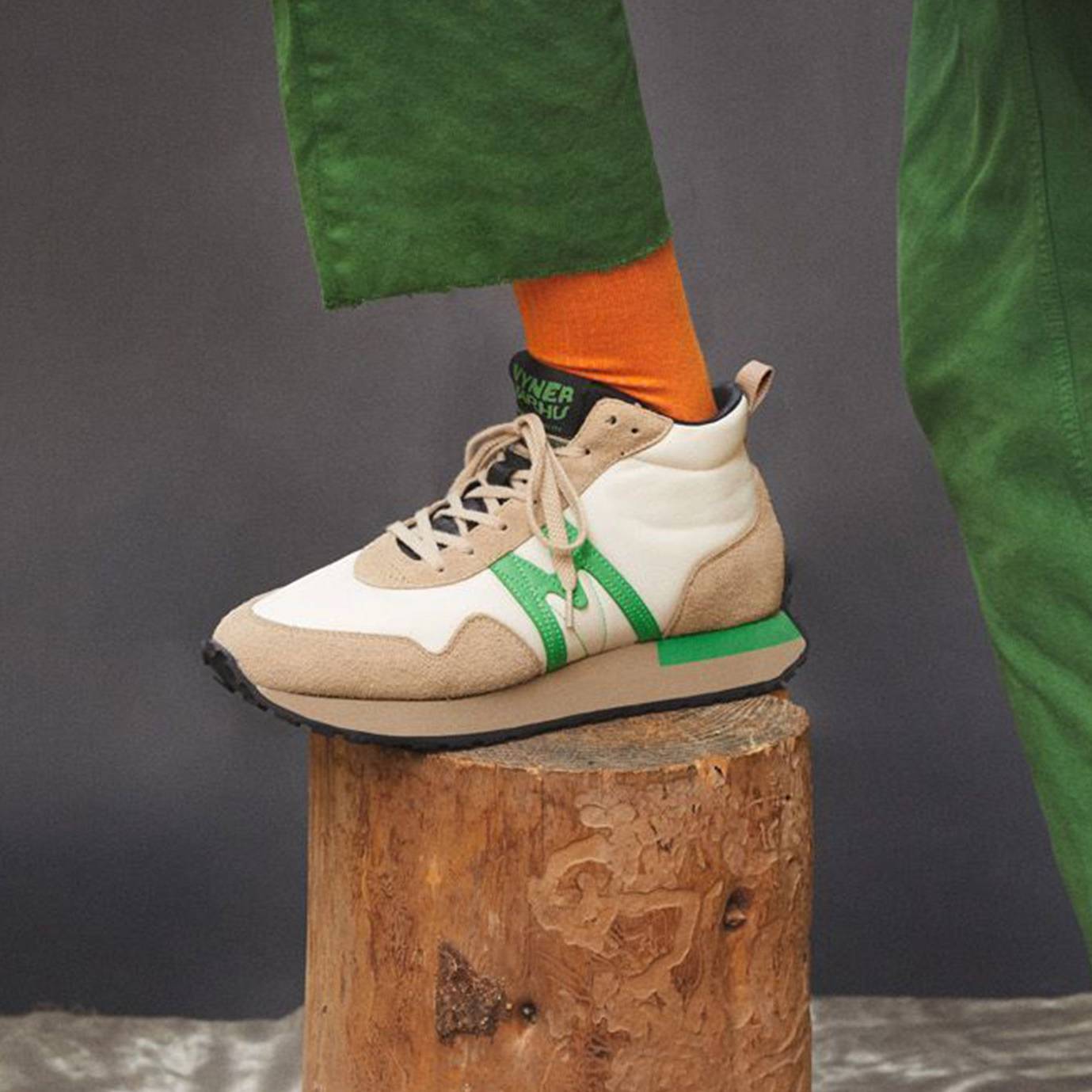 KARHU X VYNER ARTICLES M RUNNER Running Shoes - Smoke Gray / Snow White | Lightweight & Durable for Jogging, Gym Workouts & Everyday Wear