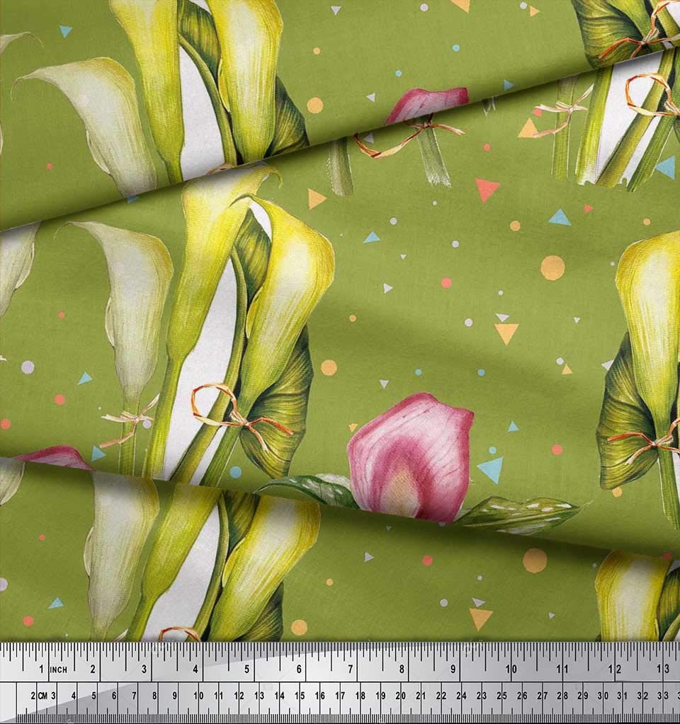 Soimoi 100% Cotton Poplin Fabric by The Yard - 56