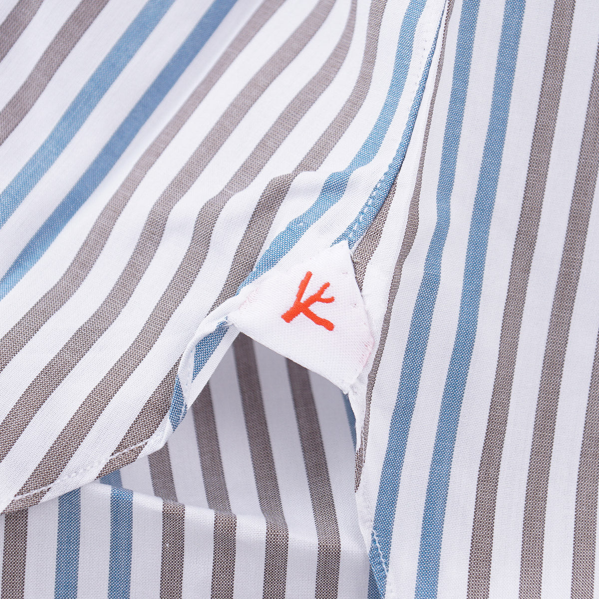 Isaia Tailored Fit 'Mix' Cotton Shirt for Men - Premium Slim Fit Dress Shirt for Business & Formal Occasions