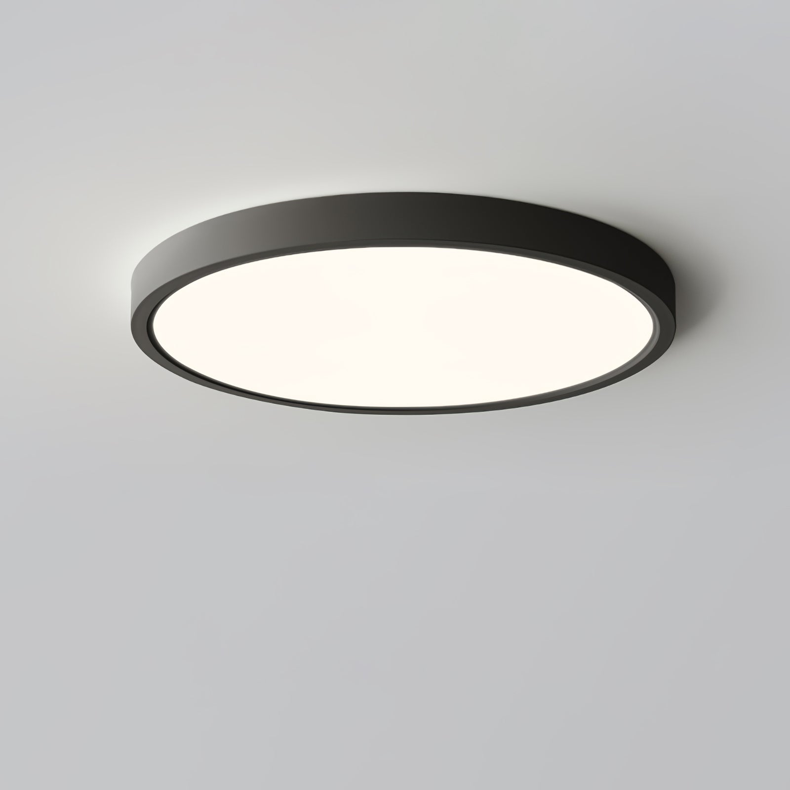 Ultra Thin Round Acrylic Ceiling Light - Modern Minimalist LED Fixture for Bedroom, Living Room & Kitchen