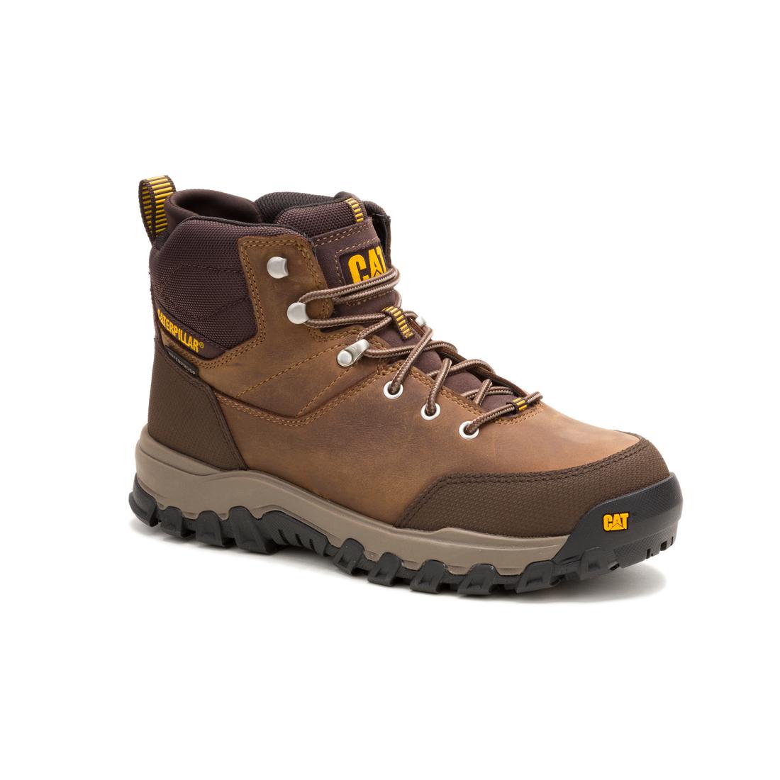 Threshold Rebound Hiker Waterproof Steel Toe Boots Bison