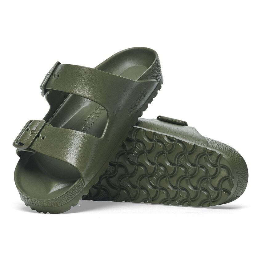 Birkenstock Arizona EVA Sandals in Khaki - Comfortable & Lightweight for Beach, Pool & Summer Walking