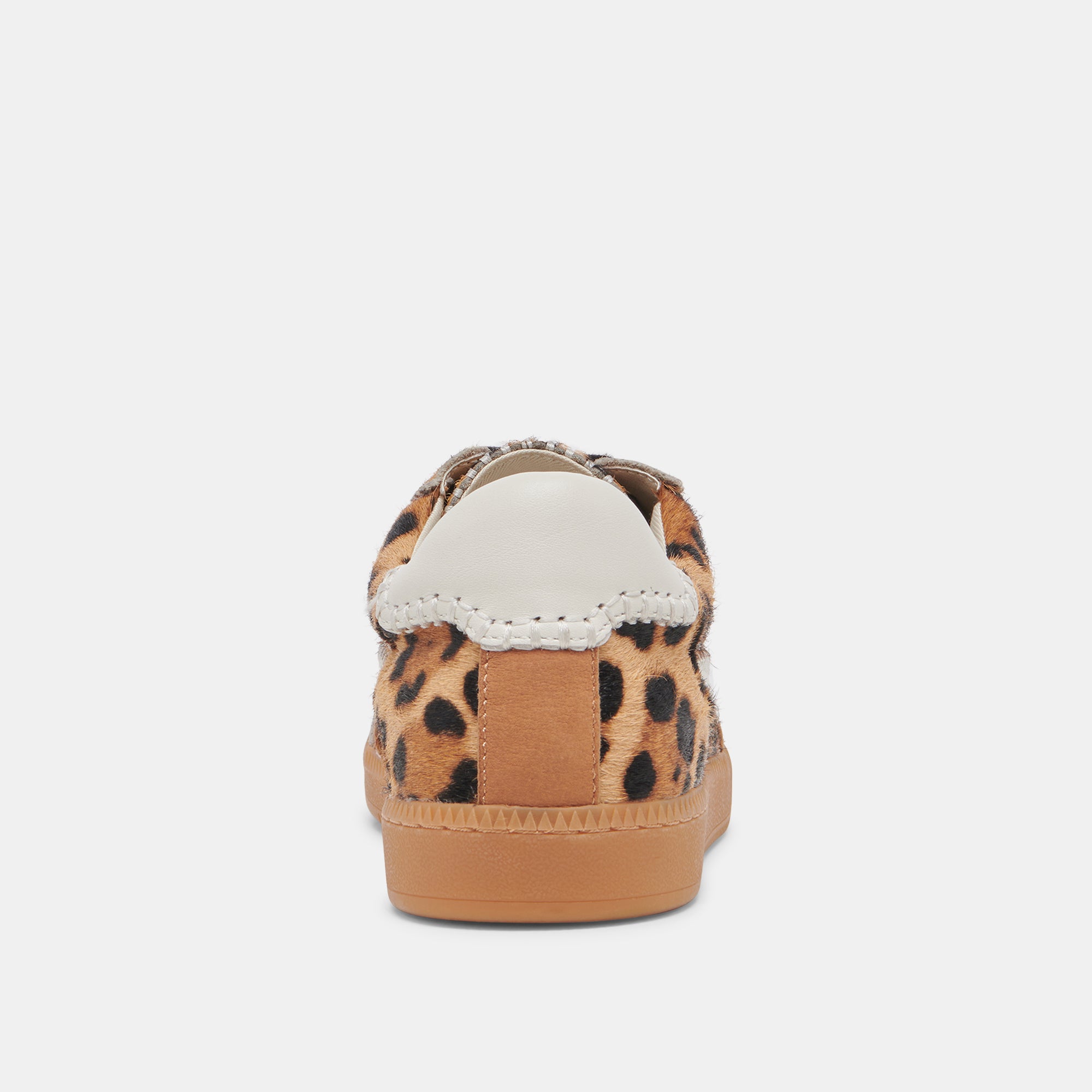 Stylish DK Leopard Calf Hair Wide Sneakers for Women - Trendy Animal Print Fashion Shoes for Casual Wear & Everyday Outfits