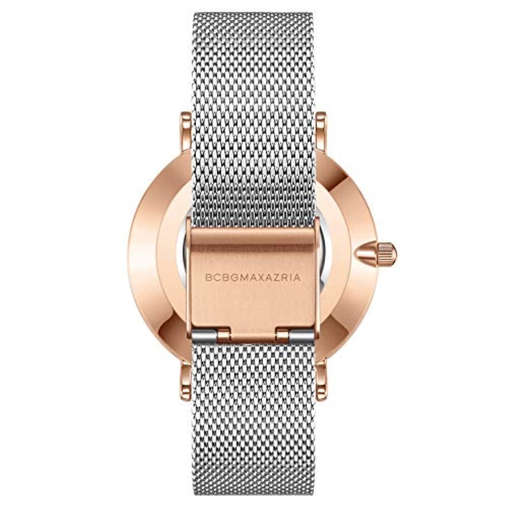 BCBGMAXAZRIA BG50696010 Women's Luxury Watch - Elegant Stainless Steel Bracelet, Water Resistant, Perfect for Office, Party & Everyday Wear