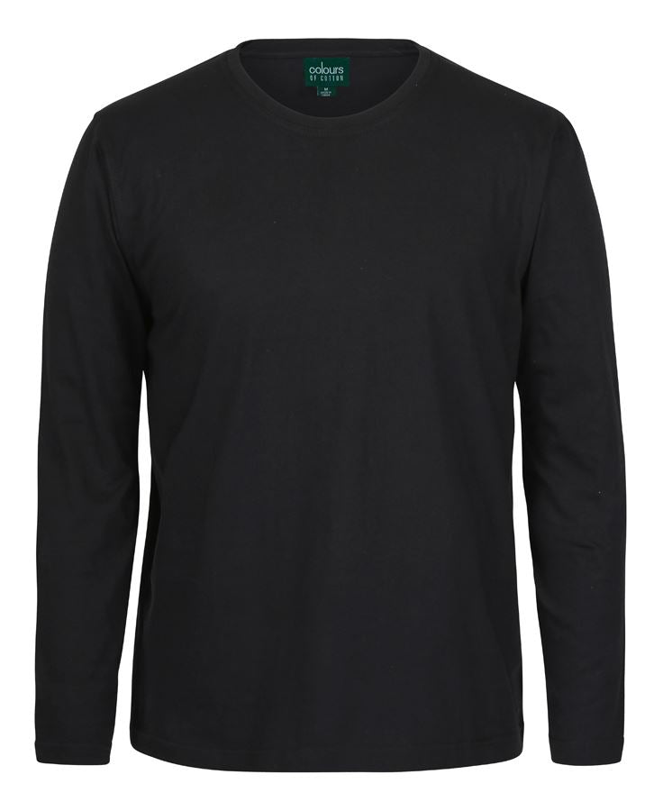 Soft Cotton Long Sleeve T-Shirt for Men & Women - Comfortable Casual Wear for Everyday Outfits, Work & Travel