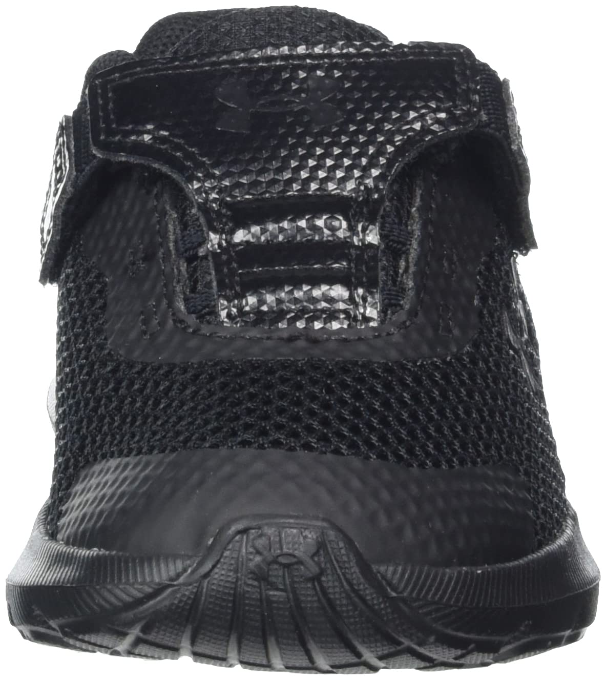 Under Armour Surge 3 Alternate Closure Running Shoes for Baby Boys - Black (Size 7 Infant) | Comfortable Toddler Sneakers for Active Play & Daily Walks