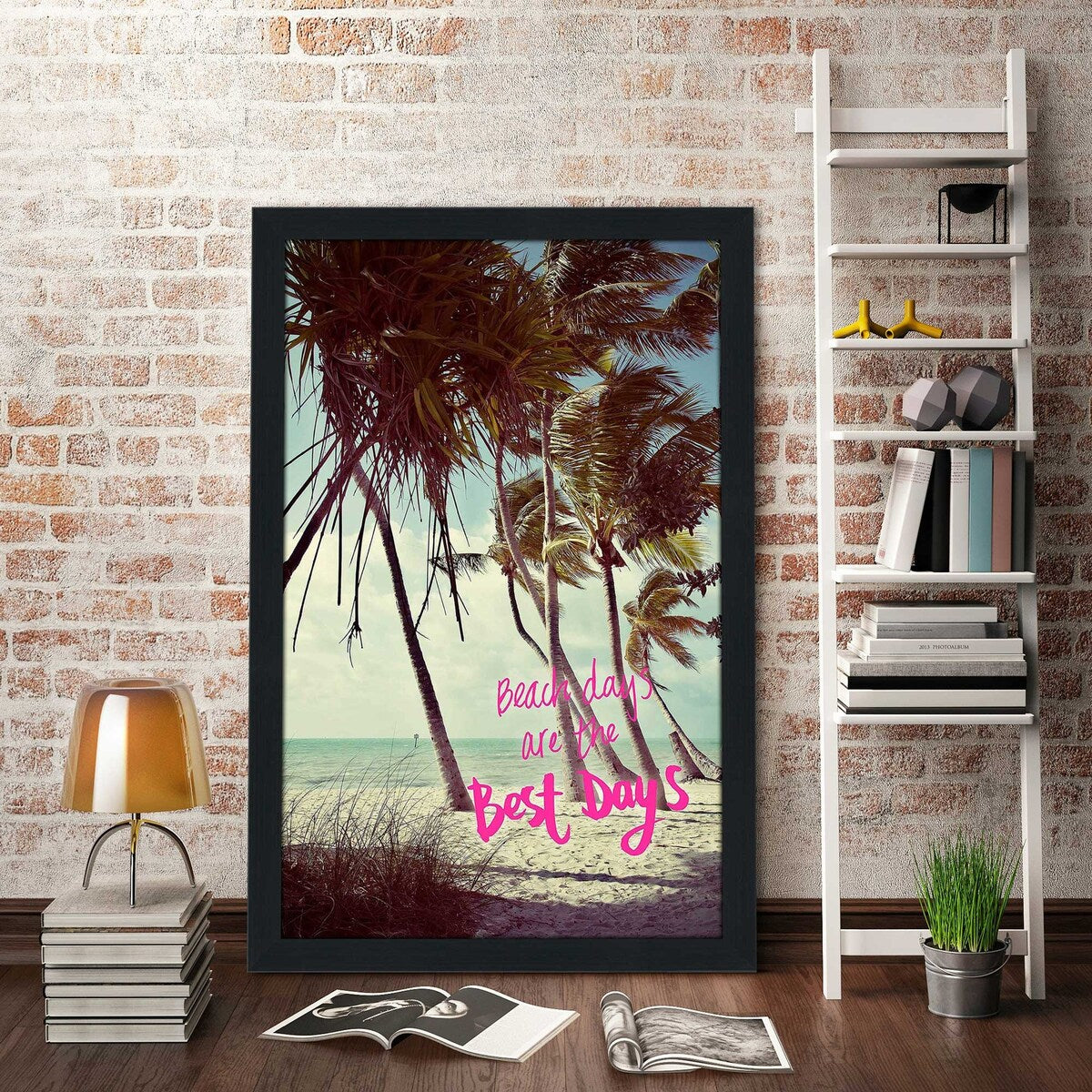 Best Beach Days Vertical Acrylic Print - Stunning Wall Art for Living Room, Bedroom & Office Decor