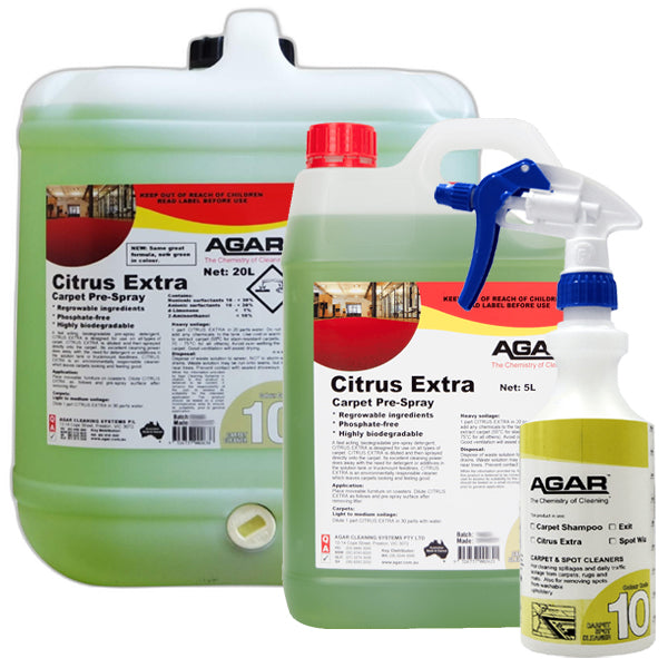Agar Citrus Extra Carpet Cleaner | Powerful Prespray for Deep Cleaning | Perfect for Home, Office & Commercial Use