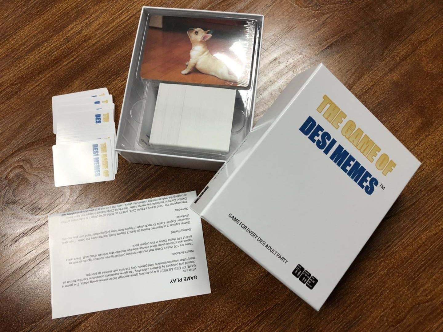 My Pet Elephant - Hilarious DESI Meme Card Game for Adults 17+ | Perfect for Parties, Game Nights & Social Gatherings