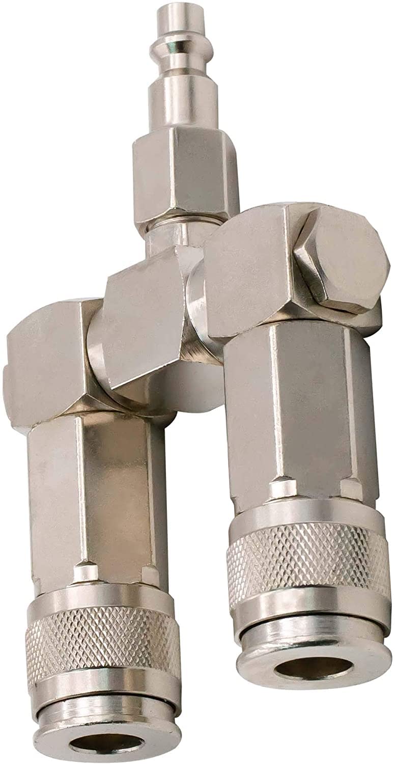 FIXSMITH 2 Pack Air Hose Connector - 1/4