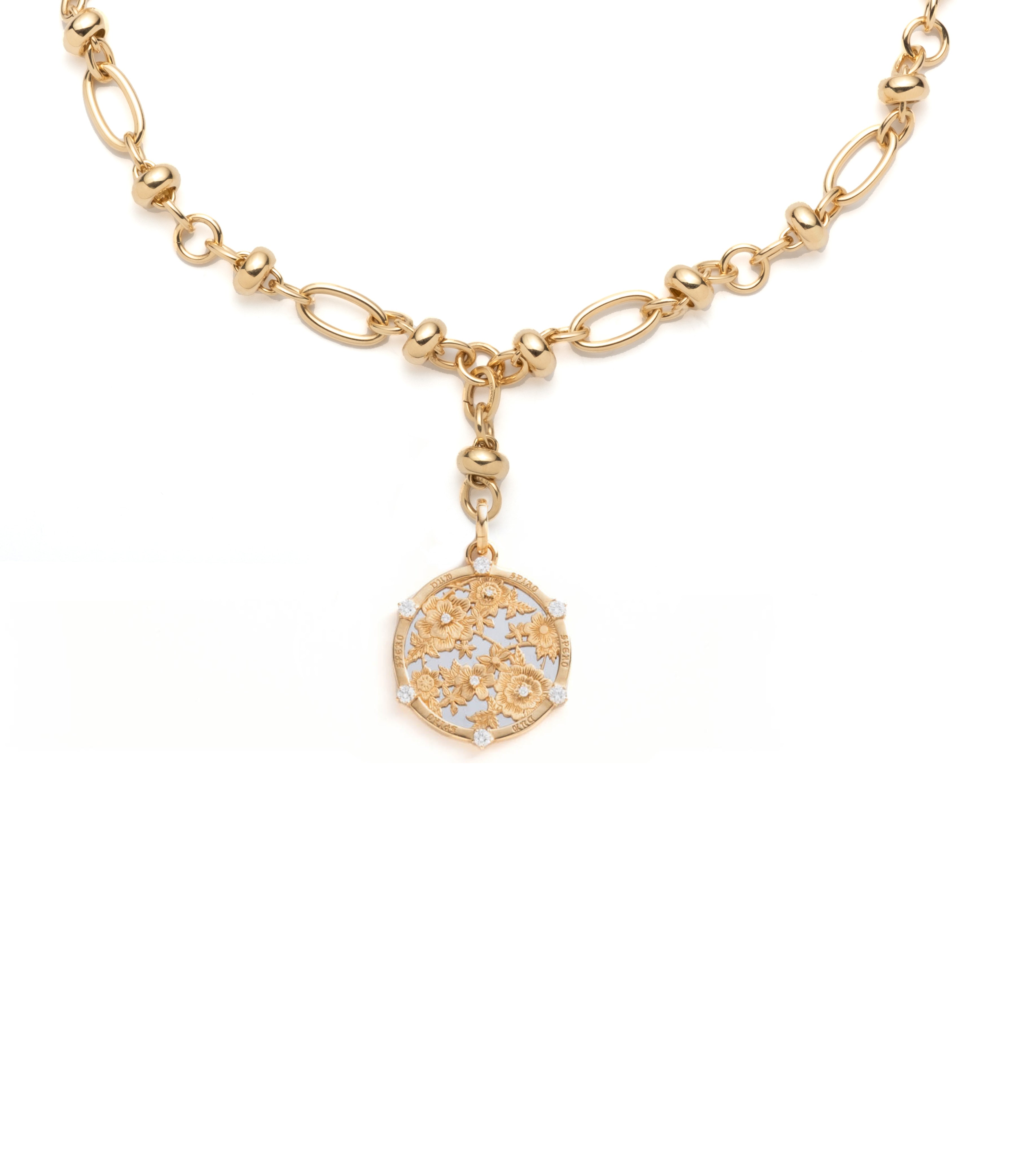 Resilience Orbit Extension Necklace - 14K Mixed Gold Diamond Pendant for Women | Elegant Layering Jewelry for Everyday Wear & Special Occasions