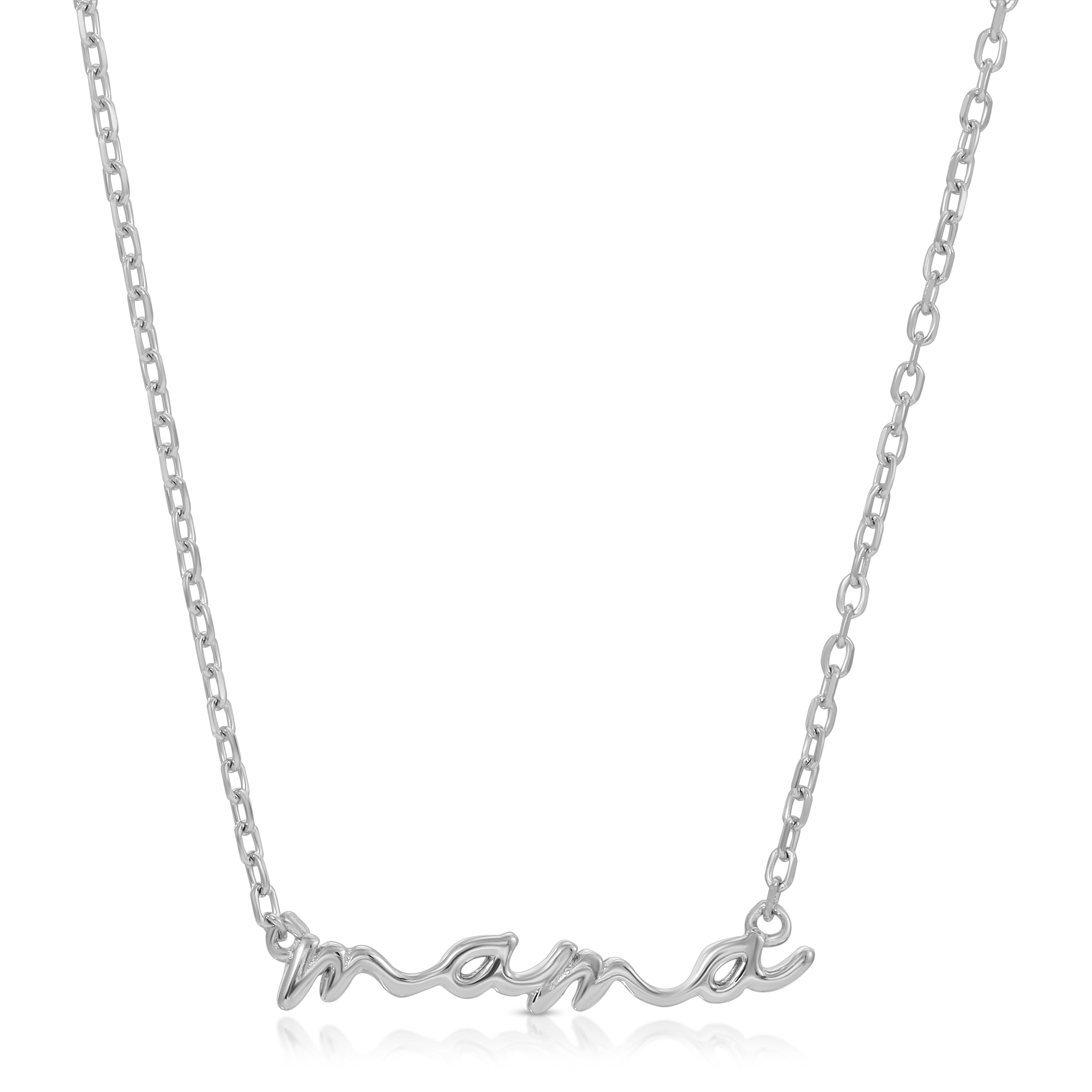 Personalized Mama Necklace - Custom Engraved Mother's Jewelry Gift for Women - Perfect for Mother's Day, Birthday & Anniversary Gifts