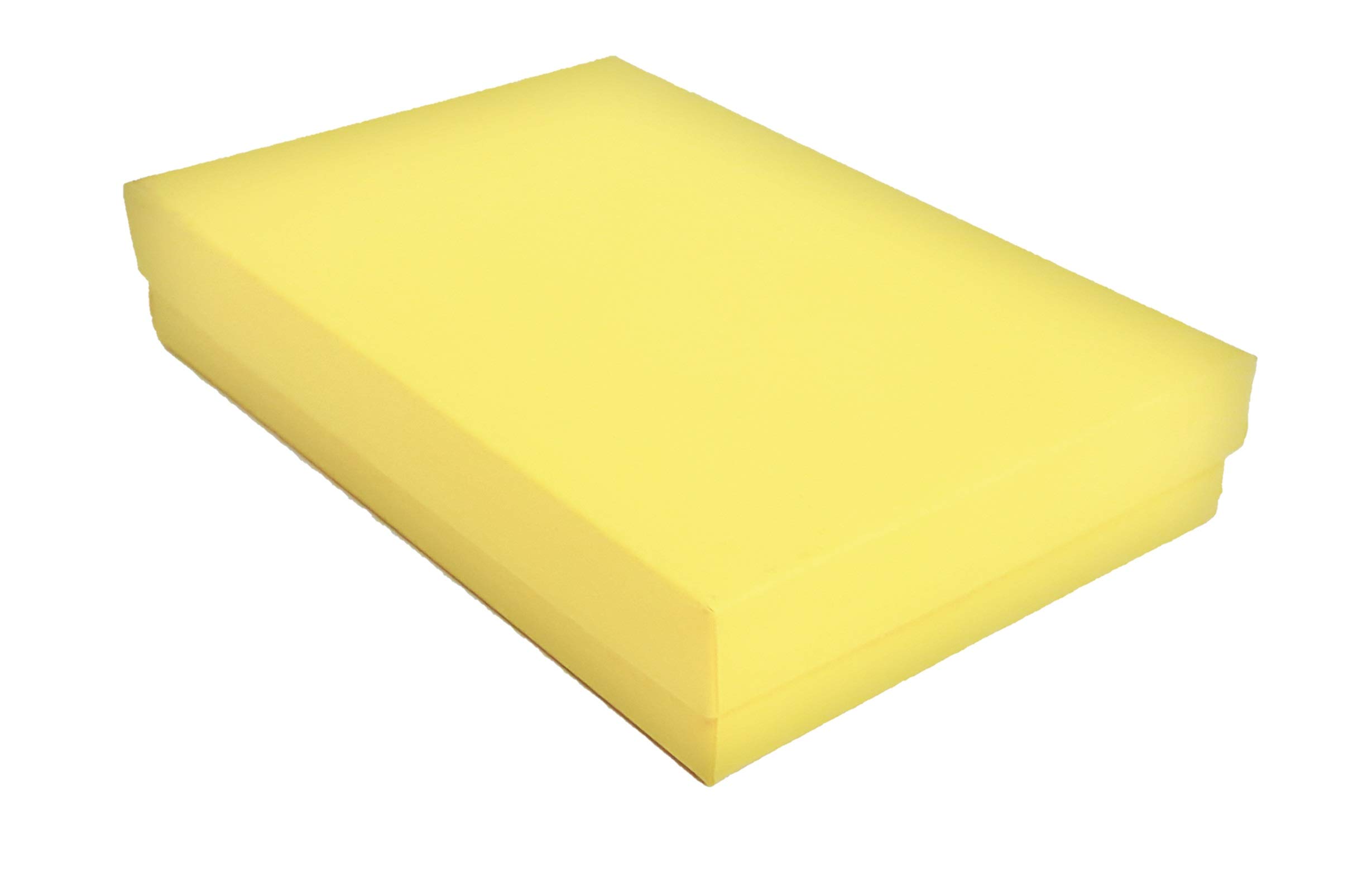 10-Pack Yellow Kraft Jewelry Boxes 5.4x3.5x1