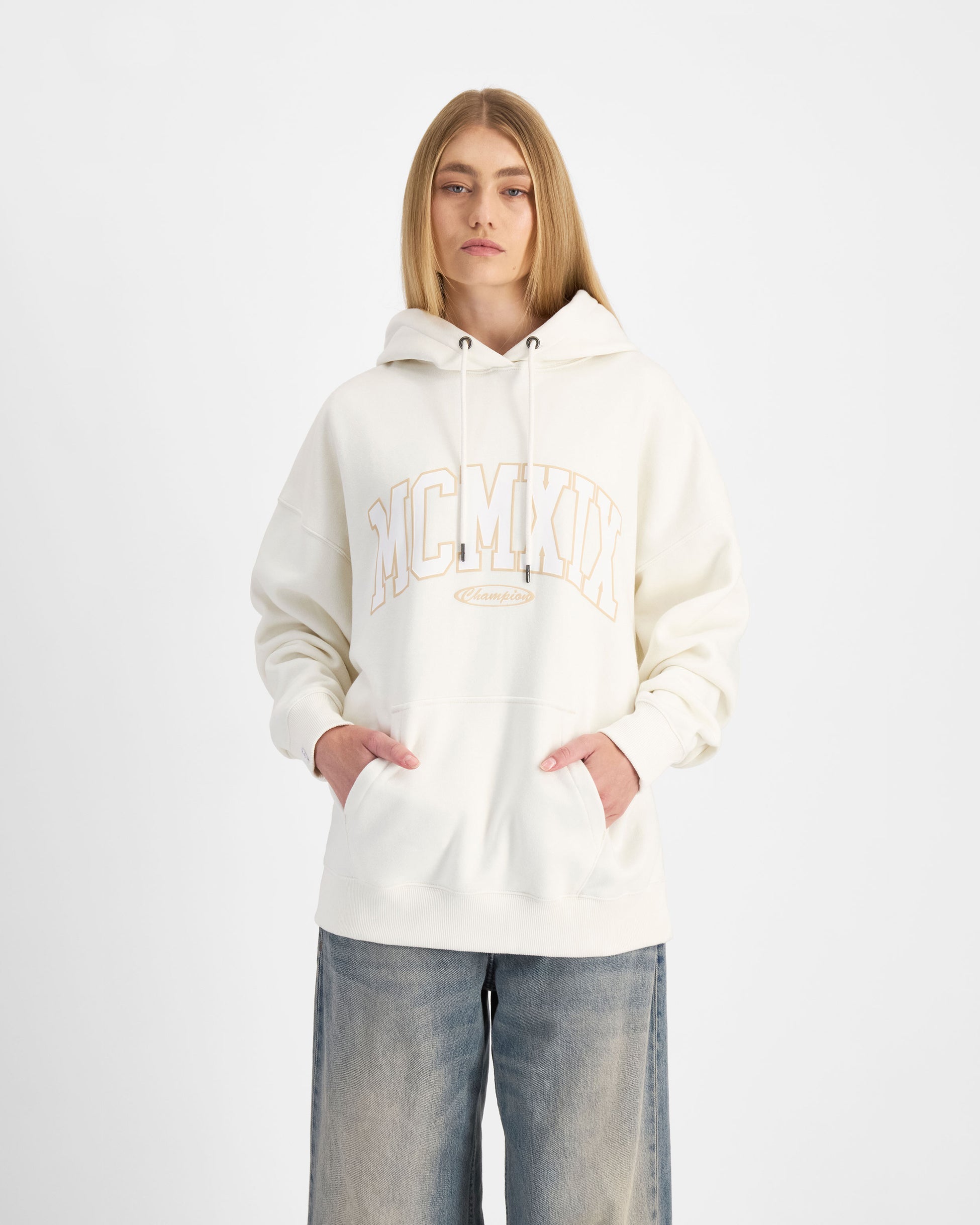 Champion Women's Rochester Pearl Hoodie - Soft Fleece Pullover Sweatshirt for Casual Wear, Gym & Outdoor Activities