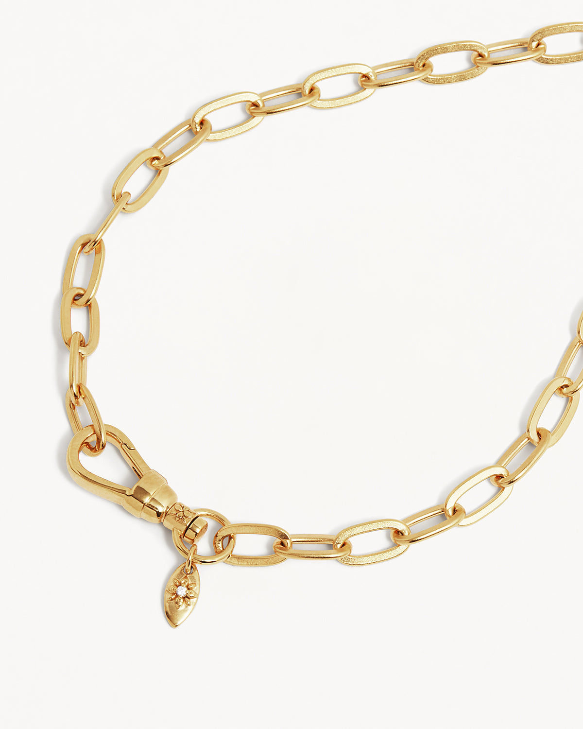 18K Gold Vermeil 17 Bold Link Chain Necklace for Women - Elegant Layered Necklace Jewelry Gift for Birthday, Anniversary & Valentine's Day - Perfect for Everyday Wear, Office & Special Occasions