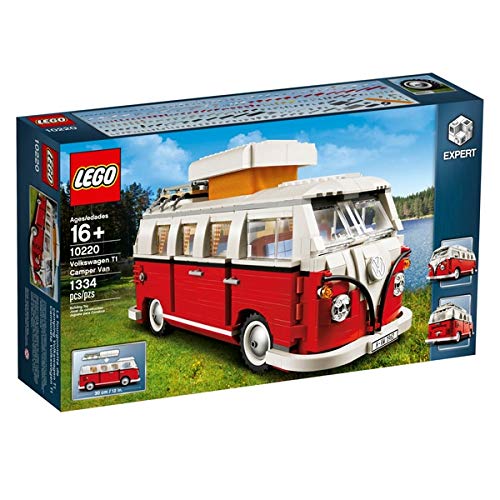 LEGO Creator 10220 Volkswagen T1 Camper Van Building Set - 1332 Pieces, Collectible Model Kit for Adults & Teens - Perfect for Home Decoration, Gift Ideas & Creative Play