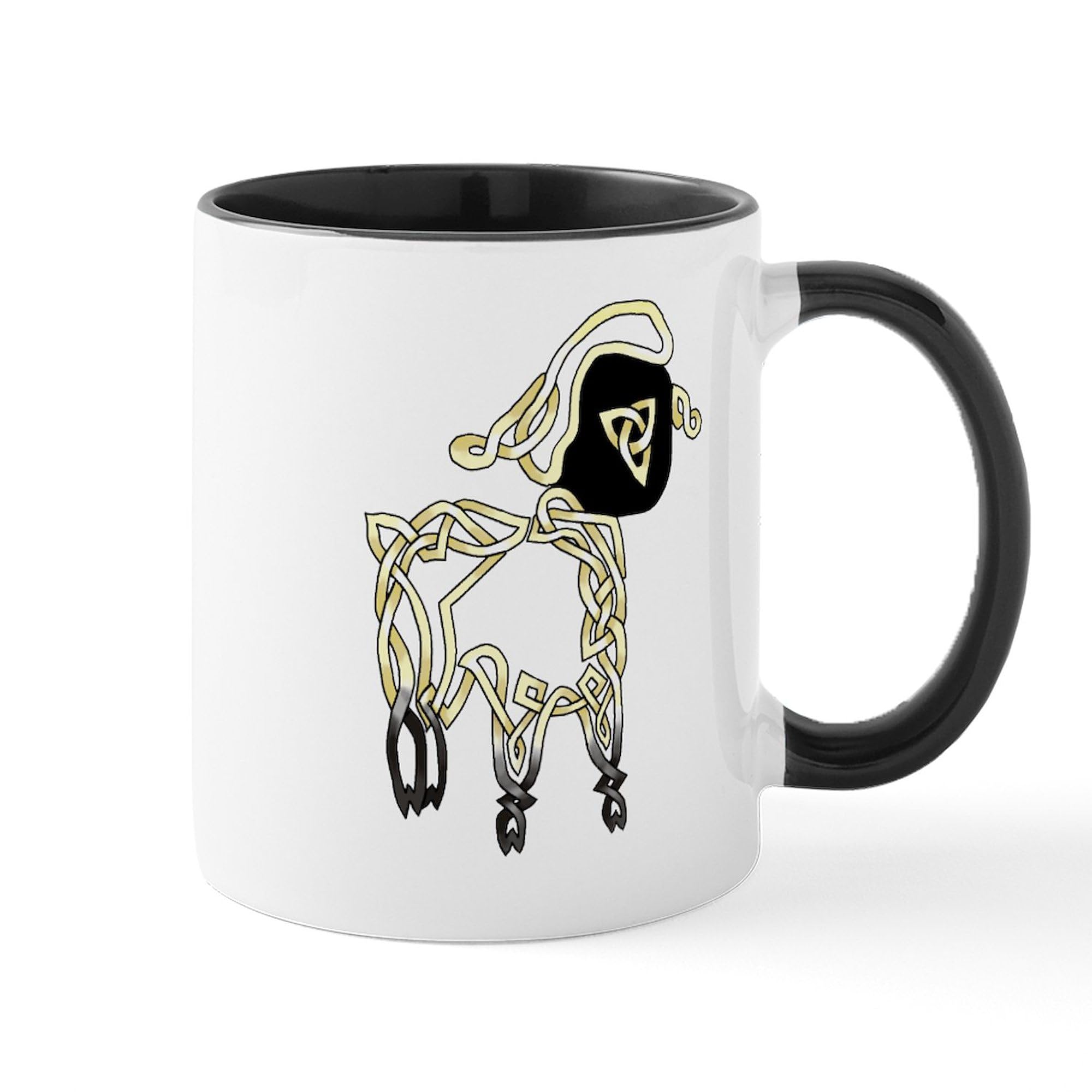 11 oz (325 ml) Ceramic Coffee Mug - Lamb Design by CafePress | Perfect for Tea, Hot Chocolate & Office Use
