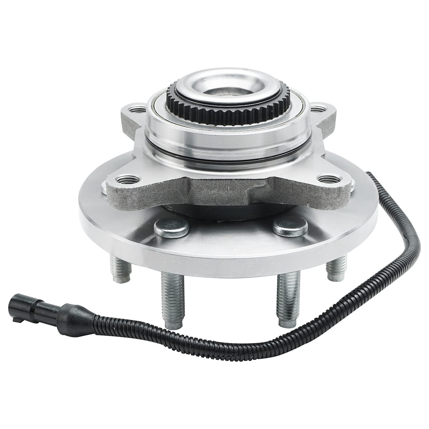 Detroit Axle Front Wheel Bearing Hub Assembly for 2007-2010 Ford Expedition & 2008-2009 Lincoln Navigator 4WD - Replacement Wheel Bearing Hub - Perfect for Off-Roading, Towing, and Daily Driving