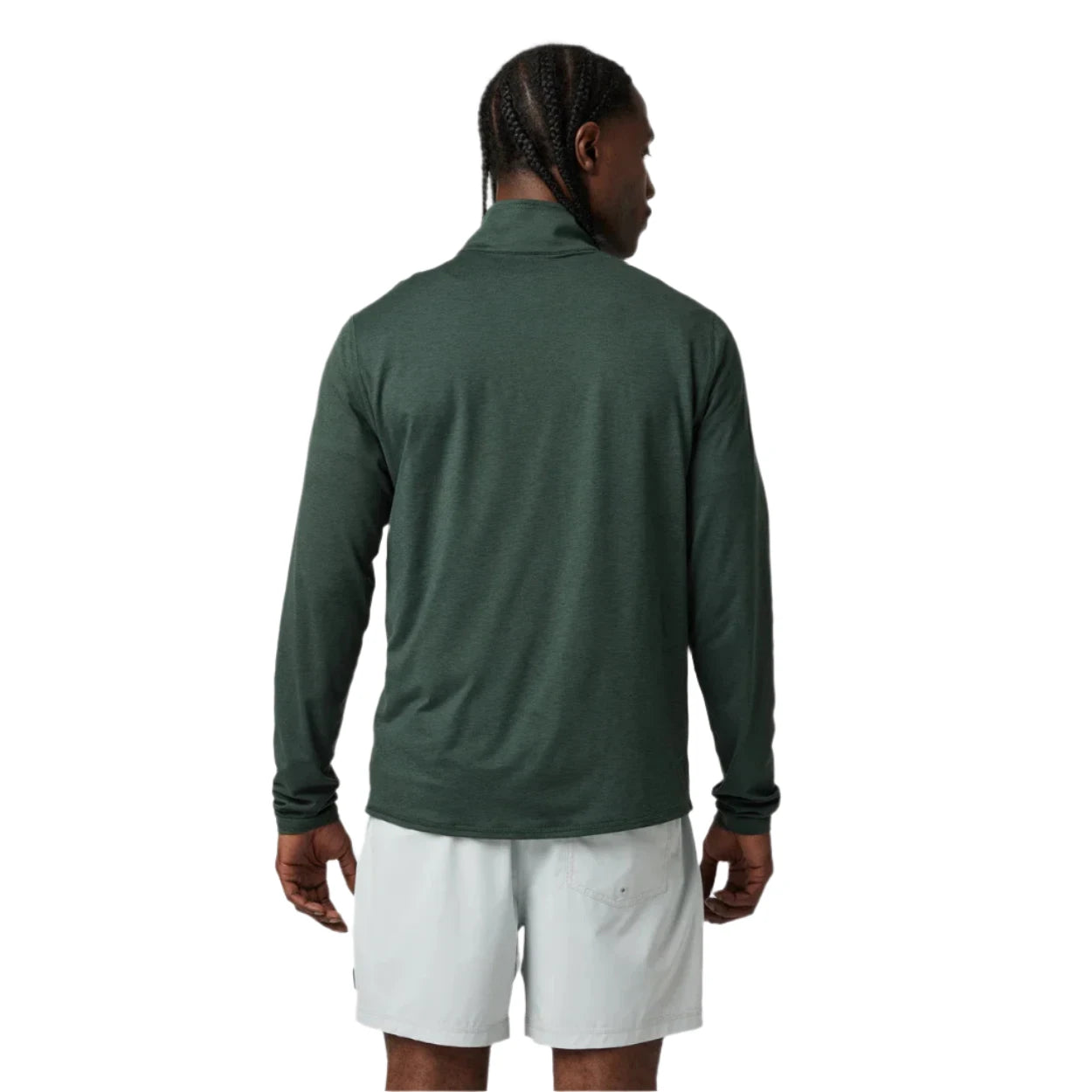 Men's Ease Performance 1/2 Zip Pullover 2.0 - Lightweight Breathable Workout Shirt for Running, Gym & Outdoor Activities