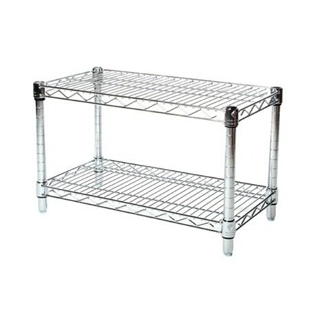 Commercial Chrome Wire Shelving Rack - 21