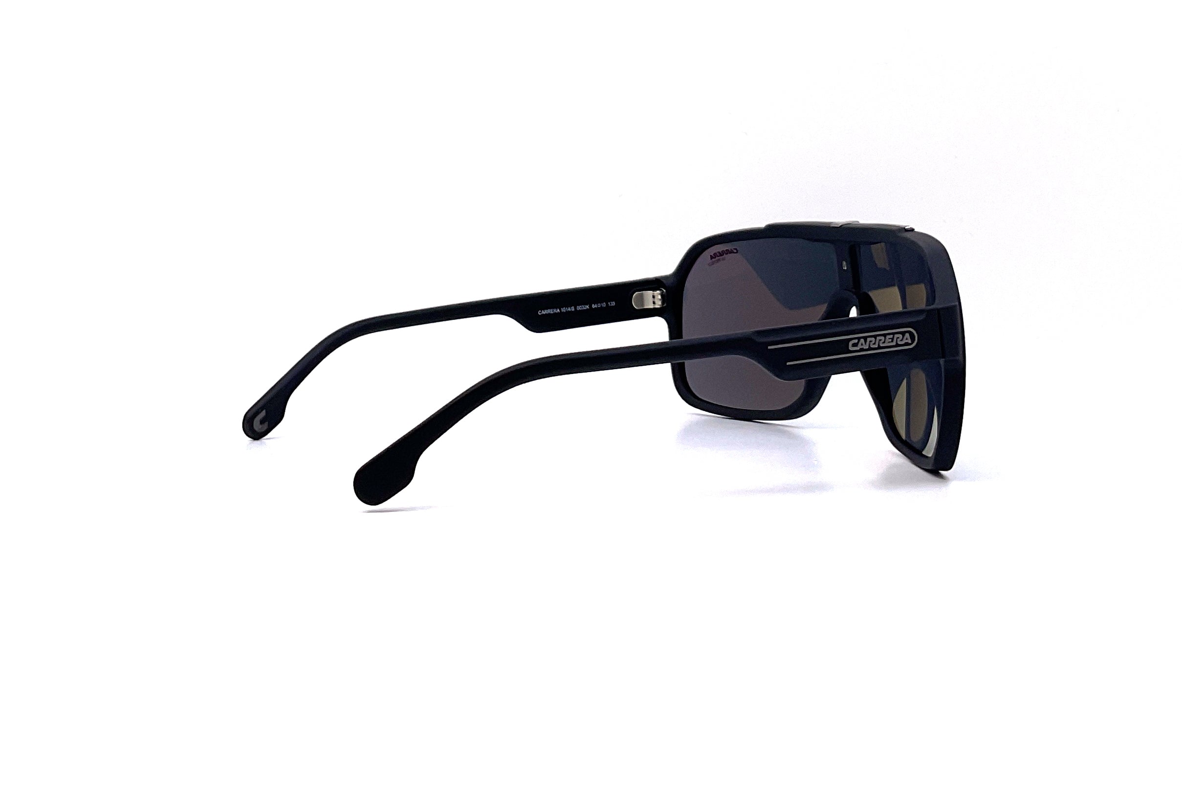 Carrera 1014/S Matte Black Sunglasses - Polarized UV Protection for Men & Women - Perfect for Driving, Running, and Outdoor Activities