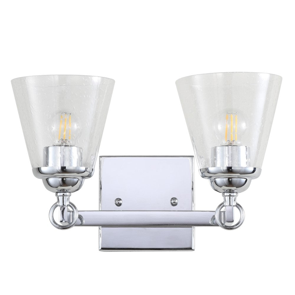 Marion Hurricane-Resistant Metal and Glass Vanity Set - Modern Bathroom Vanity with LED Mirror & Storage - Perfect for Small Bathrooms, Apartments, and Coastal Homes
