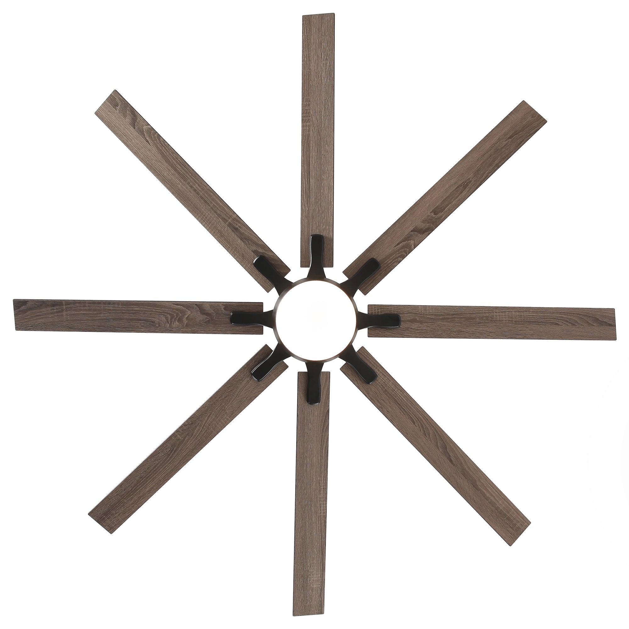 65 Inch Teresa Modern Double Sided Blades Ceiling Fan with Remote Control & LED Light - Perfect for Living Room, Bedroom and Outdoor Patio Cooling