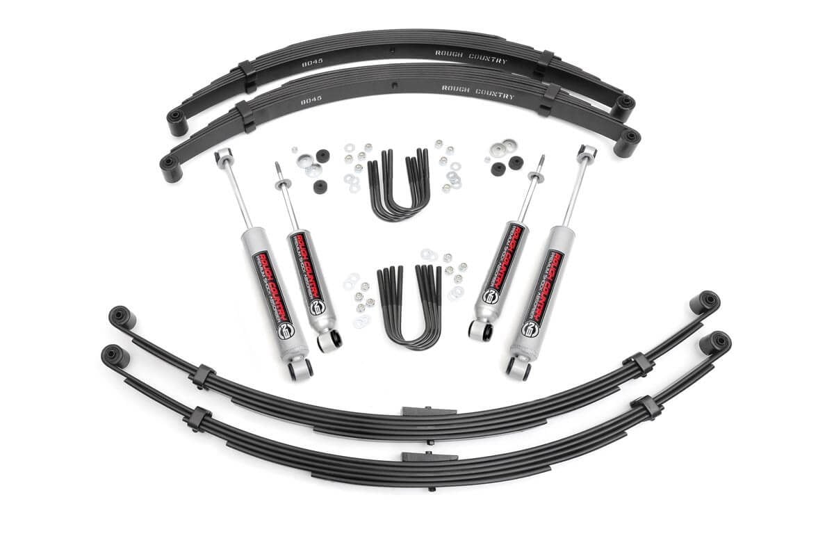 4 Inch Lift Kit for International Scout II 4WD (1971-1973) - Heavy Duty Suspension Upgrade - Part #82030 - Perfect for Off-Roading & Truck Customization