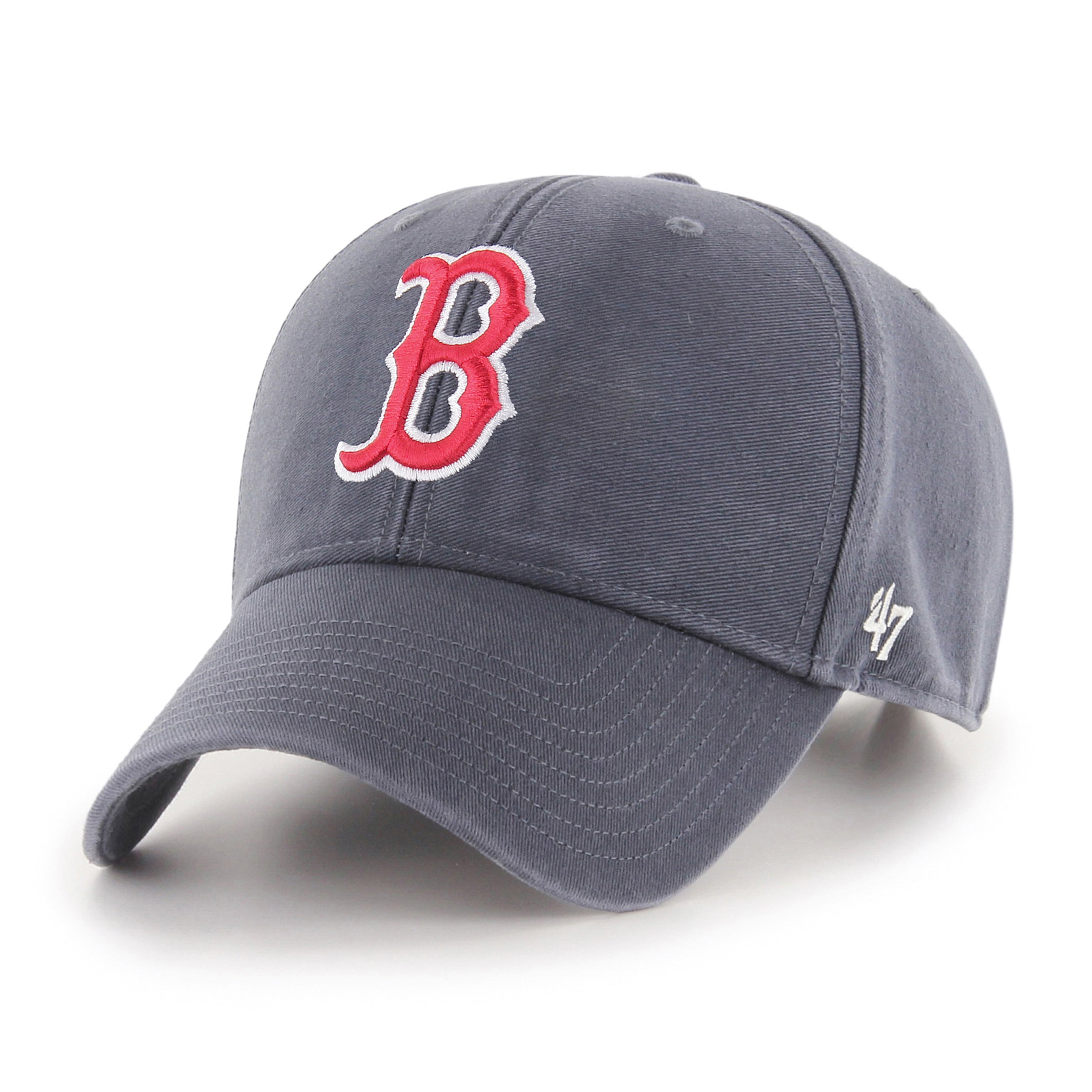 47 Brand Boston Red Sox Legend MVP Adjustable Hat - Vintage Navy Baseball Cap for Men & Women - Perfect for Games, Tailgating & Casual Wear