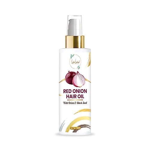 Organic Red Onion Hair Oil for Men & Women - Natural Hair Growth Treatment, Reduces Hair Fall & Dandruff - 100ml (Pack of 2) | Perfect for Daily Scalp Massage & Hair Care Routine