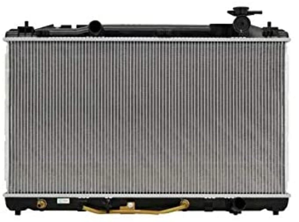 High-Performance Car Radiator - Aluminum Alloy Cooling System for Trucks, SUVs & Sedans - Perfect for Overheating Prevention & Engine Protection in Extreme Weather Conditions