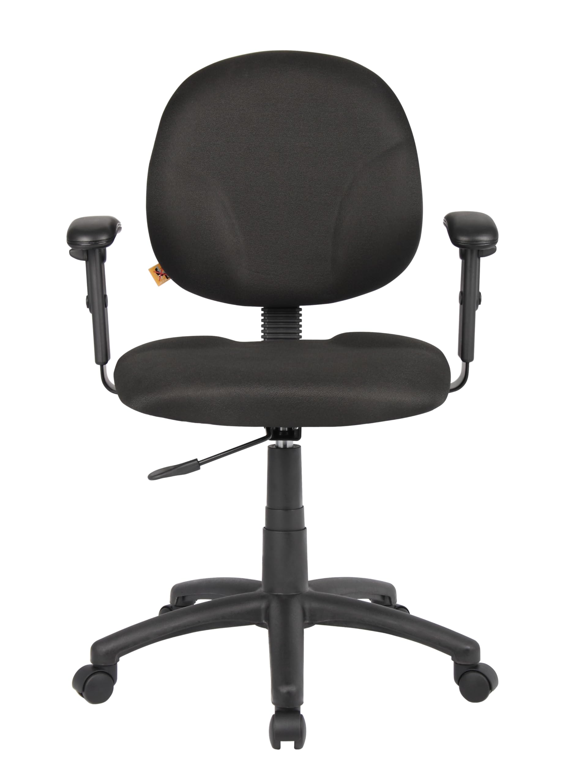 Premium Black Diamond Task Chair with Adjustable Arms - Ergonomic Office Chair for Home & Business Workspaces - Comfortable Computer Desk Chair for Long Hours of Work or Gaming