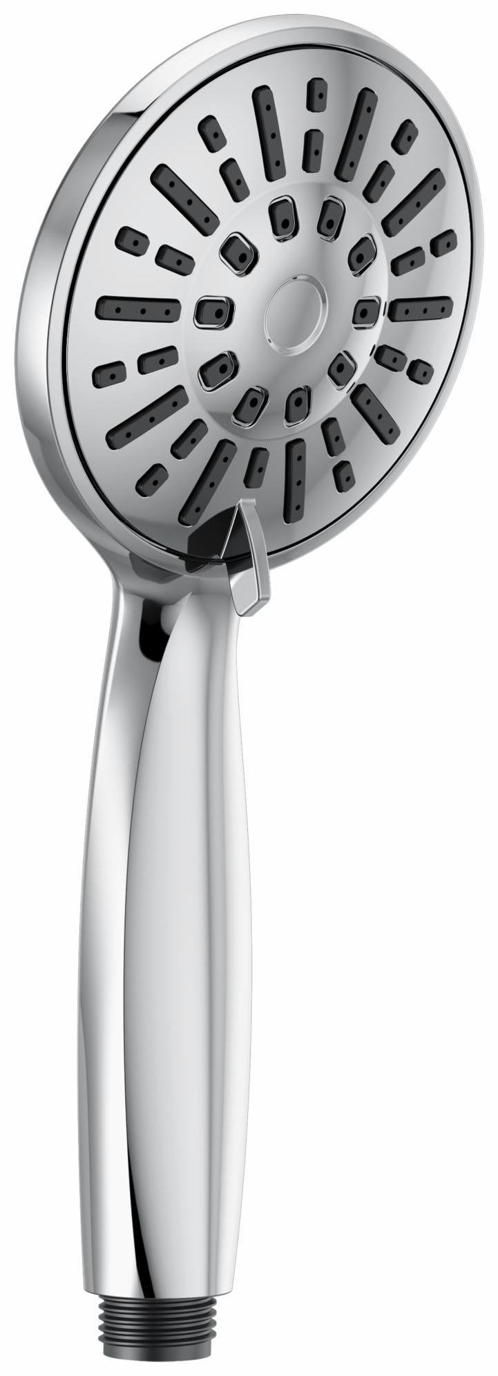 Delta 59361 PK 4-Setting 1.75 GPM Handheld Shower Head in Chrome - Perfect for Bathroom Renovation, Spa-Like Shower Experience & Water Conservation