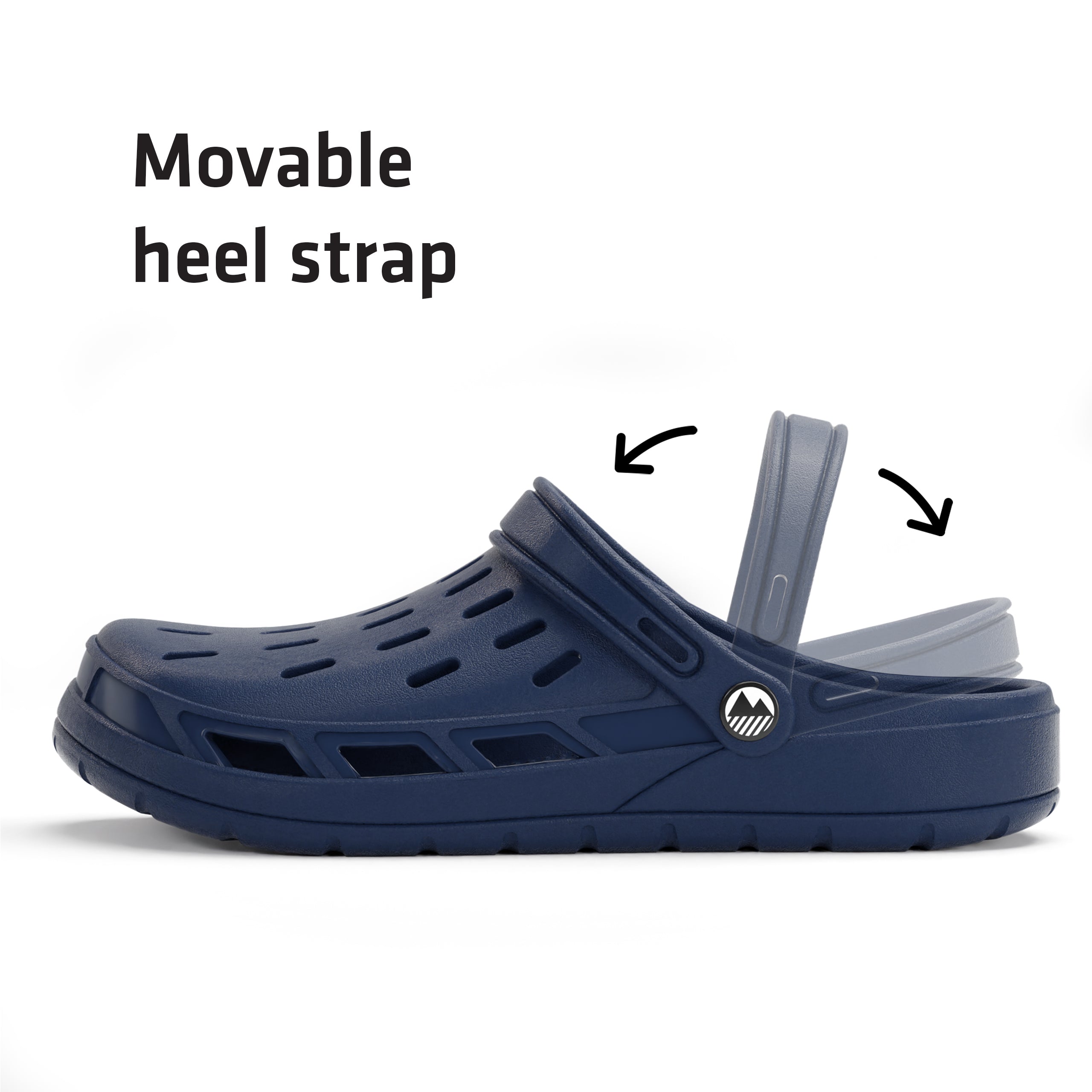 Men's Coniston Ultra Breathable Clogs - Comfortable Slip-On Shoes for Men, Perfect for Indoor/Outdoor, Garden, Beach & Casual Wear