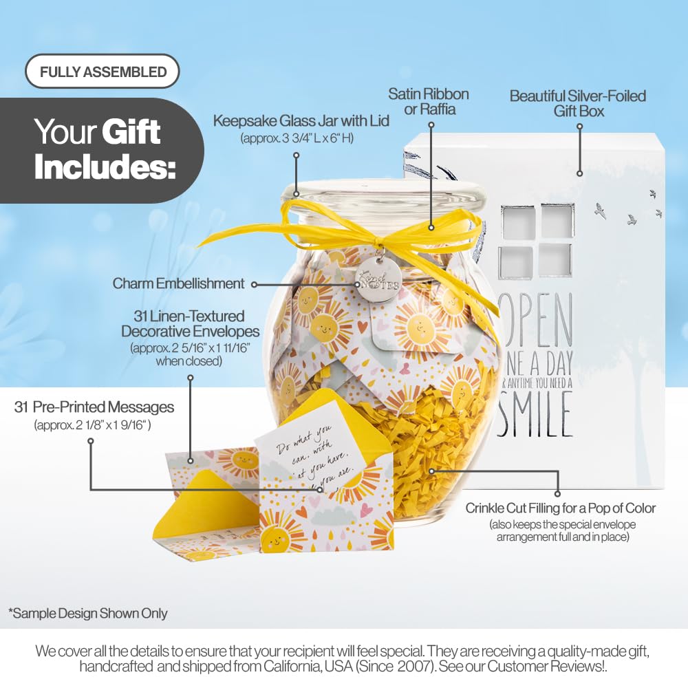 Retirement Gift Jar with Engraved Messages - Elegant Ivory Glass Keepsake for Retirement Party, Office Farewell, or Milestone Celebration - Perfect for Preserving Memories & Displaying Small Treasures