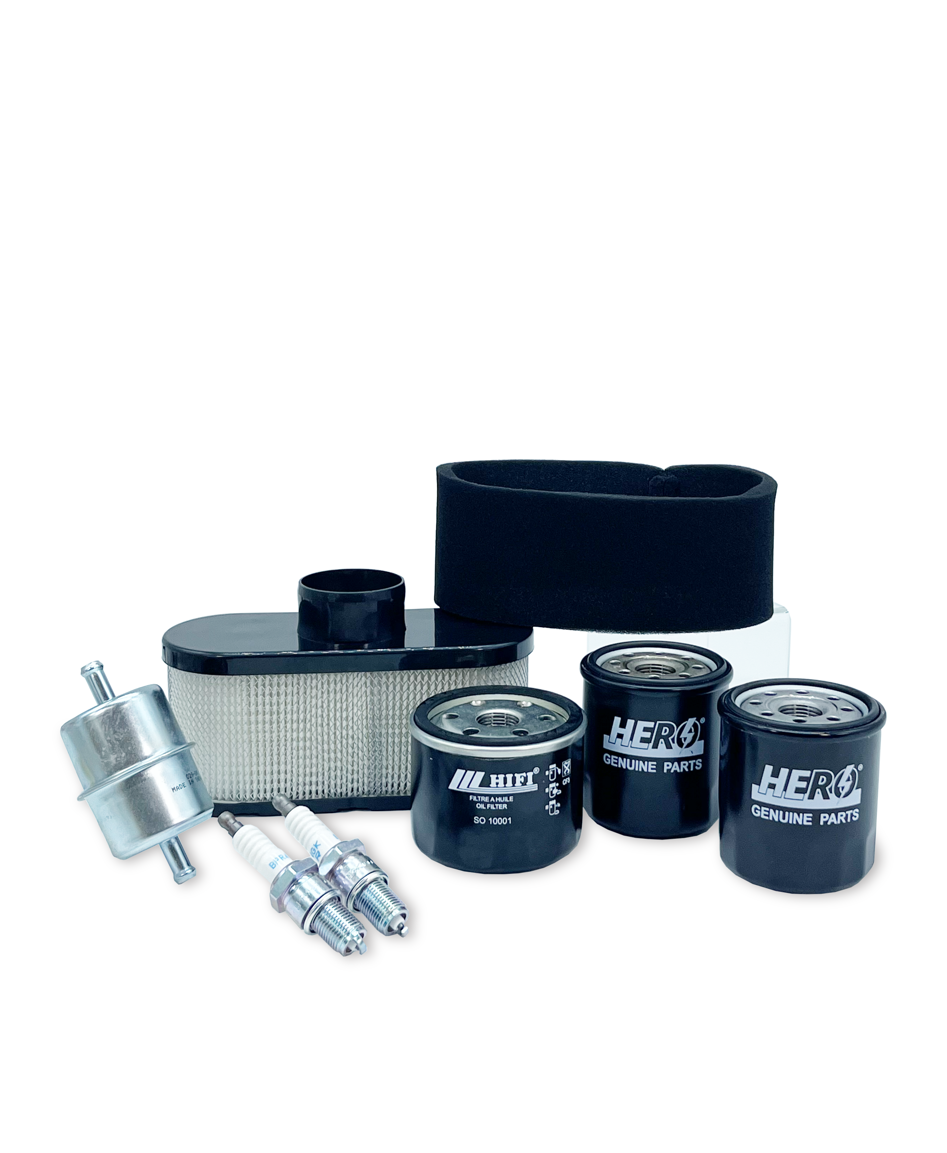 HERO® Maintenance Filter Kit for Kubota Z422KWTNC Zero Turn Mower - Air Oil Fuel Filters Replacement Set for Lawn Mower Tractor Maintenance - Perfect for Spring Tune-Ups & DIY Landscaping Projects