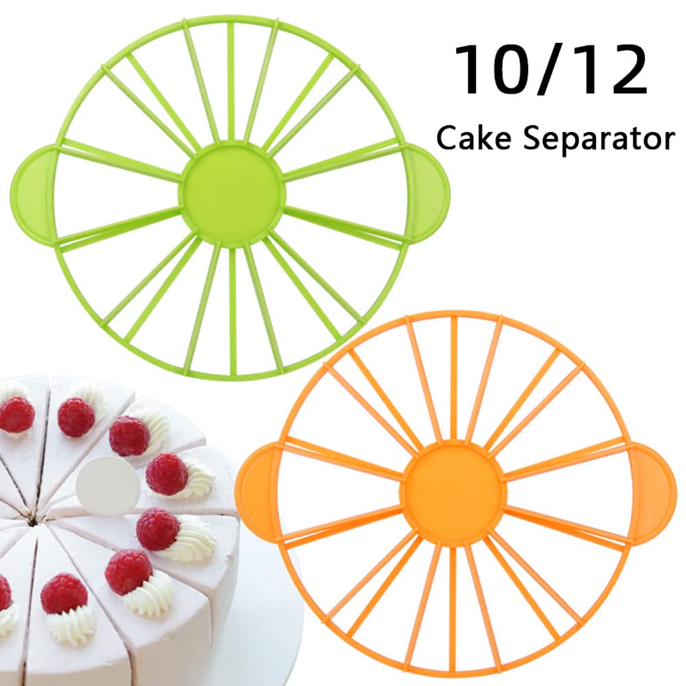 12-Piece Round Cake Portion Marker - Equal Slice Divider for Cheesecake, Bread & Cakes | Double-Sided Baking Tool for Perfect Portioning at Parties & Events