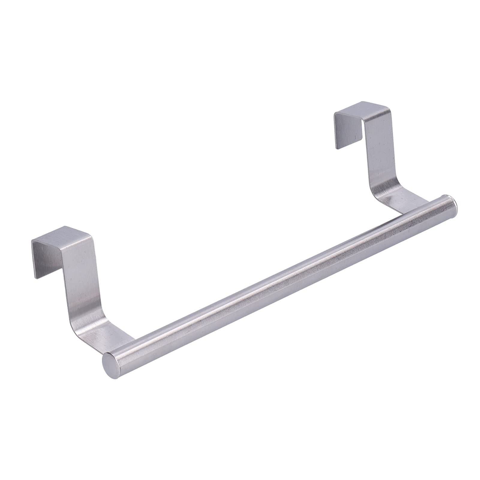 Stainless Steel Towel Rack - 23.5cm Kitchen Towel Holder & Hanger for Cabinet Doors | Space-Saving Organizer for Kitchen, Bathroom & Laundry Room Storage