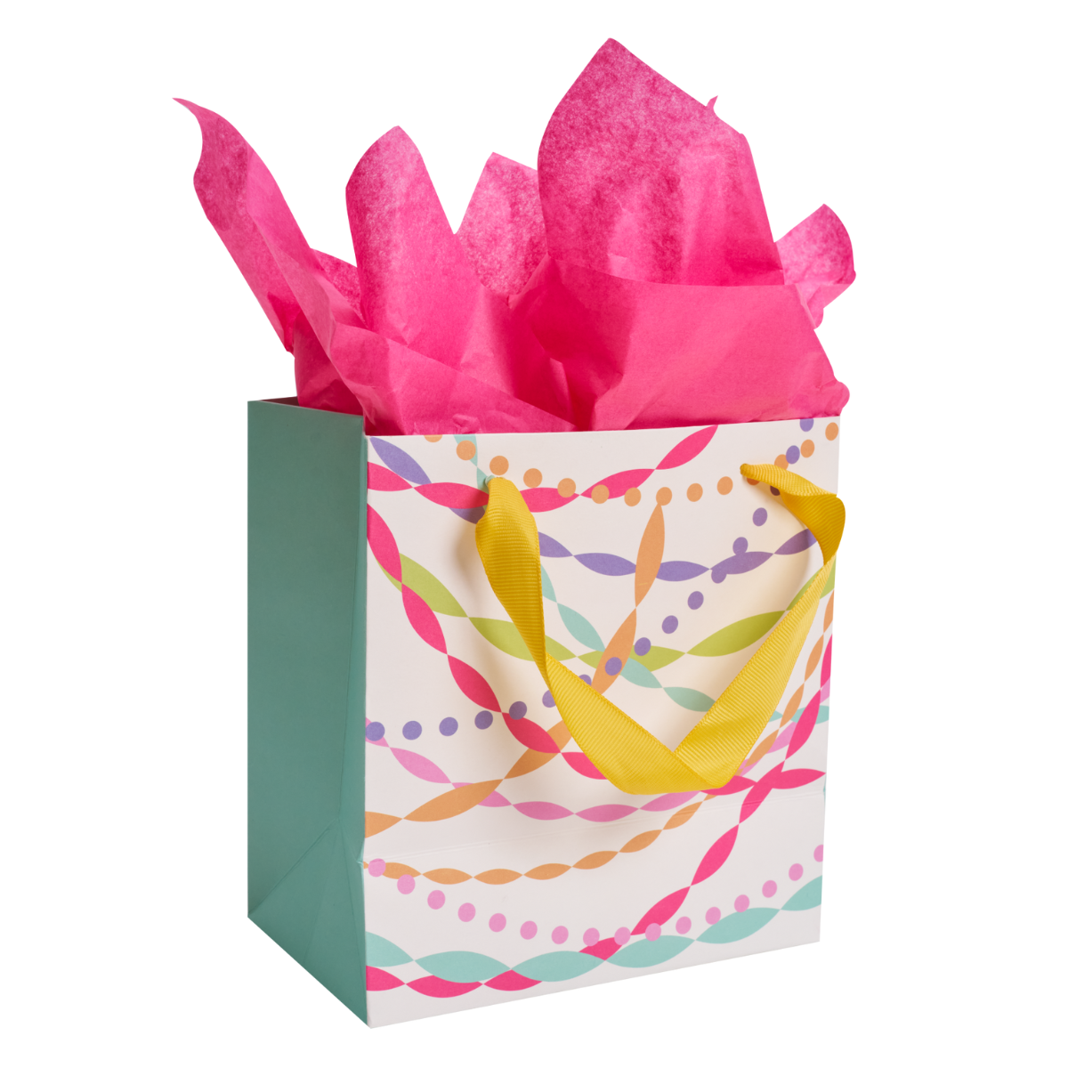 Bright Birthday Paper Treat Bags - 6 Pack | Colorful Party Favor Bags for Candy, Gifts & Goodies | Perfect for Birthdays, Baby Showers & Celebrations