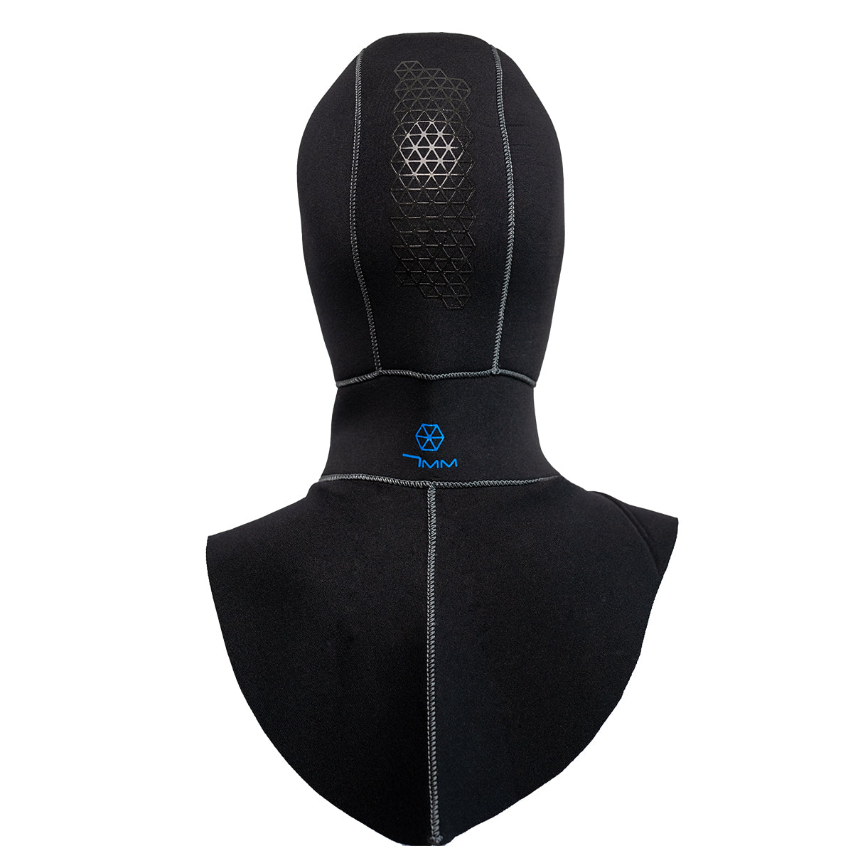 7mm S Flex Hood - Premium Neoprene Scuba Diving Hood for Cold Water Protection - Ideal for Snorkeling, Spearfishing, and Freediving