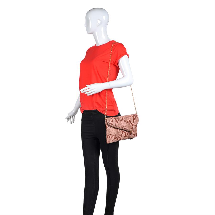 Stella Snake Print Handbag - Stylish Women's Crossbody Purse for Casual Outings, Parties & Date Nights