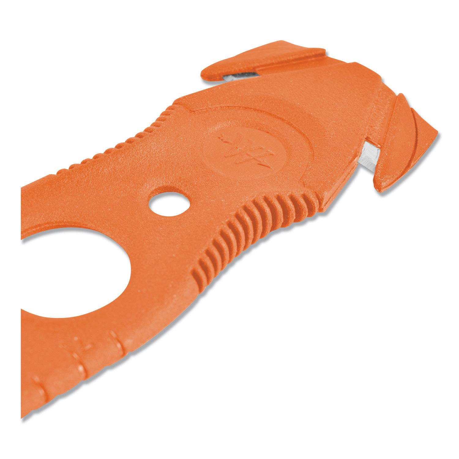 Westcott Safety Cutter 5.75 Inch - Orange Plastic Utility Knife with Retractable Blade - Pack of 5 (ACM17521) - Ideal for Office, School, Crafts & DIY Projects