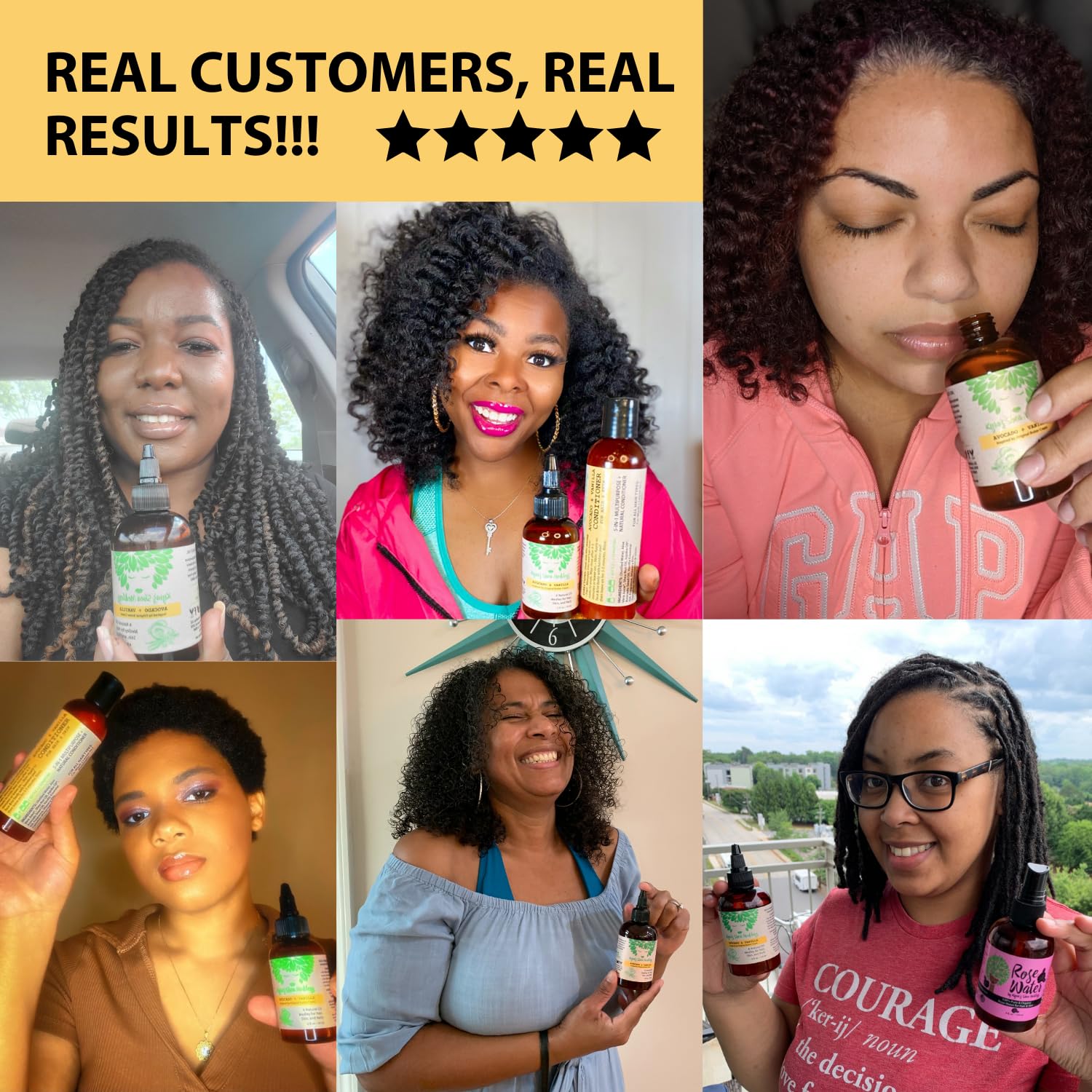 Natural Avocado & Vanilla Oil Blend for Face, Body & Hair Care - Hydrating Dry Skin, Scalp & Nails with Shea Nut Oil & Vitamin E - 2 oz Multi-Purpose Moisturizer for Daily Skincare & Hair Treatment