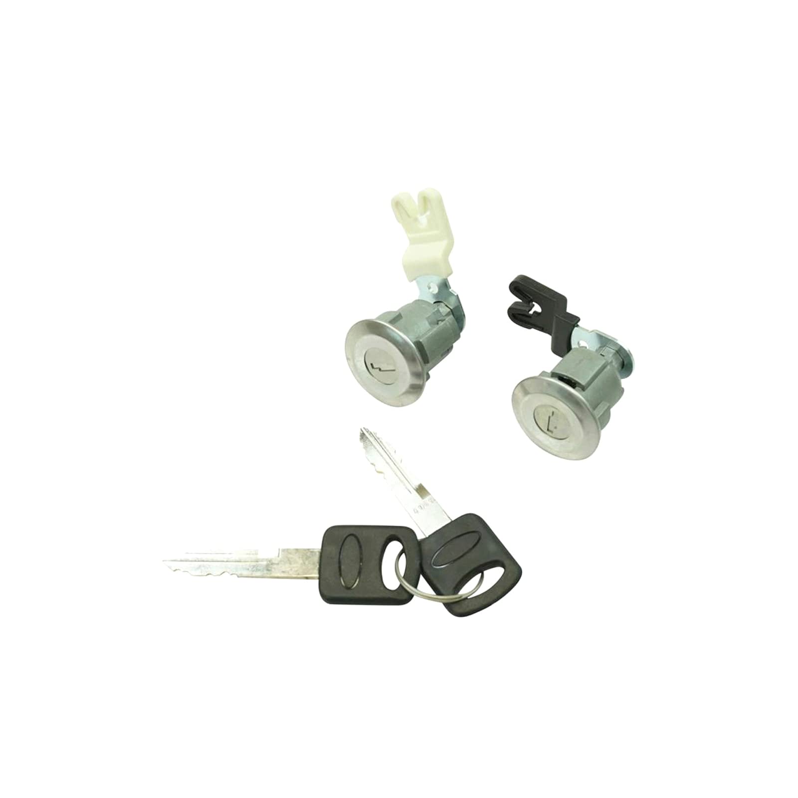Kucaruce 2-Pack Door Lock Cylinder & Key Set - Compatible with Truck SUV BDA69220 - Replacement for Secure Vehicle Access & Anti-Theft Protection