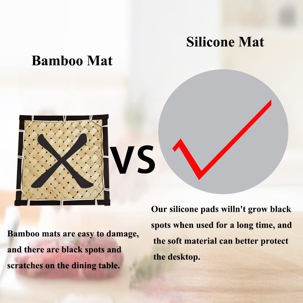 BPA-Free Silicone Microwave Mat - 12 Inch Heat-Resistant Splatter Guard & Hot Pad (475°F) | Food Grade Safe, Dishwasher Safe for Easy Cleaning | Perfect for Cooking, Baking & Protecting Countertops (Orange)